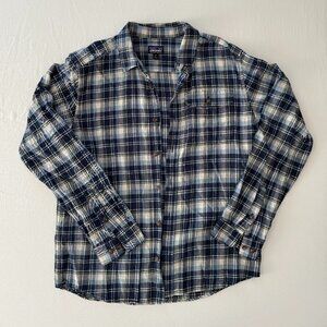 Patagonia Men's Long-Sleeved Lightweight Fjord Flannel Shirt Medium